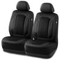Rubbermaid Leather Mesh Car Seat Covers, Breathable Air Mesh Front Seat Cover, Universal Fit Slip-on Design, Airbag Compatible, Automotive Seat Protector for Most Cars, SUVs, Trucks, Vans-Black - color: Black