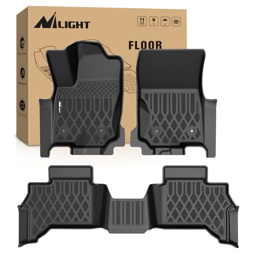 Nilight TPE Floor Mats for Toyota 4Runner 5 Seats 2025 2026 (Not for Hybrid) All Weather Custom Fit Heavy Duty Floor Liners - color: 2025-2026 Toyota 4Runner|5 Seats