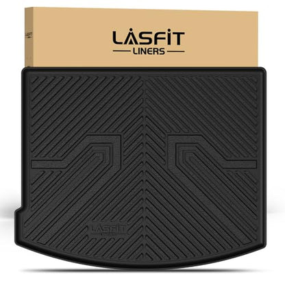 LASFIT Trunk Mat for Lincoln Corsair 2026 2025 2024 2023 2022 2021 2020, All Weather TPE Cargo Mats Custom Fit Cargo Liner Front & Rear Trunk Liner, Black, Easy to Clean - size: 2020-2026 | For Lincoln Corsair | Cargo Mats