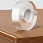 0.8 in x 9.84 FT,Clear Edge Protector Strip Sharp Edge Wrap Cover Tape, Self Adhesive Protective Bumper Guards for Cabinet Door Desk Glass Table Bed Furniture, Kitchen Countertop, Waterproof - size: 0.8in x 9.84FT