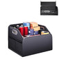Car Trunk Organizer and Car Storage,Collapsible Multi-Compartment Car Organizers, Waterproof Foldable Luggage Bag with 4 Pockets，Suitable for Any Car