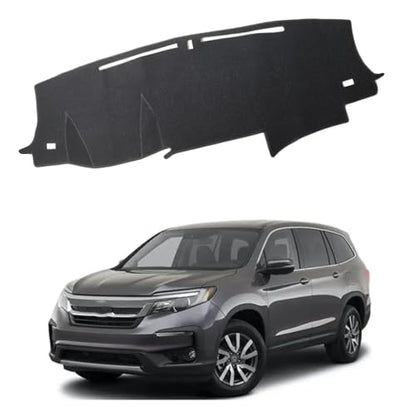 XITER Polyester Dashboard Cover Mat Carpet Dash Nonslip Sun Shade Mat Compatible For Honda Pilot 2016 2017 2018 2019 2020 2021 2022. - size: 2016-2022 Pilot