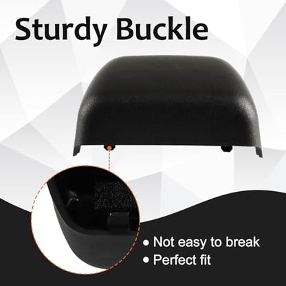 Rear Seat Belt Turning Loop Cover Compatible with Wrangler JK 2007-2010 Replace#:5HU37XDVAC - size: 5HU37XDVAC