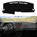 Dashboard Dash Cover Mat Carpet Compatible with 2007-2012 Altima(Black) - size: 2007-2012 Nissan Altima