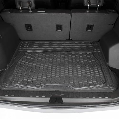 Armor All Heavy-Duty Cargo Mat, Universal Fit Mat for Cars, Trucks, SUVs — Black - color: Black, style: Cargo Mat