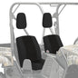 KEMIMOTO UTV Seat Covers, Black Seat Covers with Headrest Covers Compatible with Rhino 700 660 450 2004-2021 All Models - color: Black