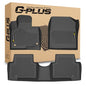 G-PLUS Floor Mats Compatible with Santa Fe Sport 2013-2018 (Fits 5-Passenger Model only) 1st & 2nd Row All Weather Protection TPE Floor Liners Black - size: 2013-2018|Fit Santa Fe|3Pcs