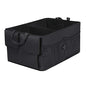 Car Trunk Backseat Organizer for SUV, 8 Pocket Waterproof, Dust-proof, Sturdy Foldable Cargo Net Storage for More Trunk Space with Adjustable Straps, Black