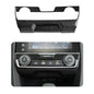 Air Condiitioning Center Console Panel Decals for 2016-2021 Honda Civic 10th Gen Accessories ABS Carbon Fiber Stickers, NOT for The CAR with Warmer Buttons - color: Air Condiitioning Panel