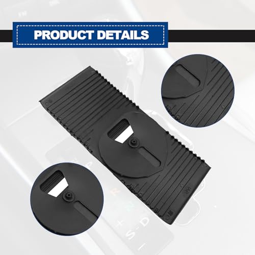 35975-53020 Shift Slider Center Console Slide Cover Compatible with IS250 IS350 2005-2013 Replace Gear Shift Position Slide Cover