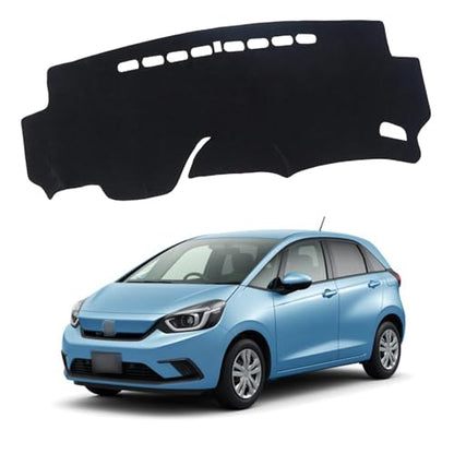 XITER Polyester Dashboard Cover Mat Carpet Dash Nonslip Sun Shade Mat Compatible For Honda FIT 2015 2016 2017 2018 2019 2020. - size: 2015-2020 FIT