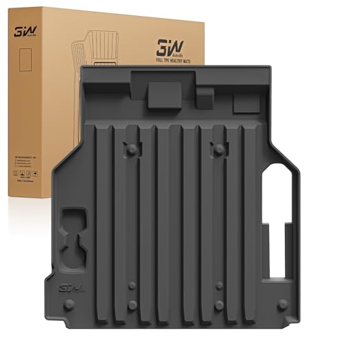 3W Front Cargo Liner Fit for Silverado EV/GMC Sierra EV/Sierra EV Denali 2024 2025 2026 Accessories All Weather TPE Custom Fit Front Trunk Liner for Silverado EV/GMC Sierra EV/Sierra EV Denali - size: Chevy Silverado EV 2024-2025 Front Trunk Mat