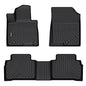 Floor Mats Custom for 2022-2026 Hyundai Tucson (No Hybrid Models) All Weather Protection TPE Heavy Duty Non-Slip Automotive Floor Liners Fits Front& 2nd Row Full Set Accessories, Black - style: 7) For Tucson 2022-2026