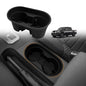 Muslogy Center Console Cup Holder Insert Compatible with 2005-2021 Nissan Frontier Accessories Middle Console Armrest Front Drink Holder Organizer Non-Slip Silicone Drink Stopper - size: 2005-2021 Nissan Frontier