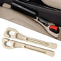 Car Seat Gap Filler 2-Pack, Universal Car Seat Gap Filler Organizer, Seat Gap Plug – Fills Gap Between Seat & Console (Beige) - color: Beige
