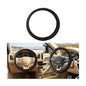 Elastic Stretch Car Steering Wheel Cover, 15Inch Breathable Ice Silk Vehicle Steering Wheel Protecter, Cool in Summer Automotive Interior Protection, Universal for SUV Sedan Truck (Black)