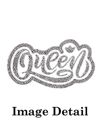 Universal Fit Front/Rear 4-Piece Full Set Crystal Bling Rhinestone Design Studded Carpet Car SUV Truck Floor Mats - 4 Pcs Set (Queen Silver-Pink) - color: Queen Silver-Pink