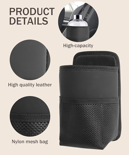 Car Cup Holder,Cup Holder for Car,Car Seat Cup Holder,Car Accessories 2 in 1 Large Back Seat Cup Holders for Cars,Hanging Mini Car Seat Side Organizer