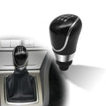 5 Speed Manual Transmission Gear Shift Knob Cover Compatible with Ford Escape Kuga Focus Fiesta mk7 2008-2013 Shifter Lever Knob Replacement Parts Black - color: Black, size: 5 Speed