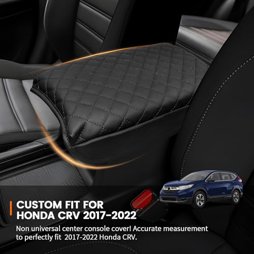 Custom Fit for Center Console Cover Honda CRV 2017-2022 Armrest Cover Center Console Pad Interior Accessories Car Armrest Seat Box Cover Protector - size: Honda CRV 2017-2022