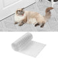 Carpet Protector for Pets 12.2in*8.2FT Cat Scratch Carpet Protector Mat for Doorway Clear Plastic Runners with Spikes to Protect Under Door Carpet Rug Anti Cat Scratch Carpet Stopper Easy to Cut - size: 12.2in*8.2FT