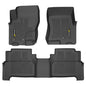 G-PLUS TPE Cargo Liners,Compatible with 2008-2021 Nissan Frontier Crew Cab,All Weather Full Cover Protection Floor Liner Interior Accessories Front & 2nd Row 3PCS - size: Fit Nissan Feontier 2008-2021 | Crew Cab | 3PCS