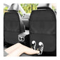 2 PCS Back Seat Protector for Car, Large Kick Mat Auto Seat Cover with 2 Mesh Pockets, Waterproof Backseat Cover Premium Kick Protector for Most Vehicles, Car Accessories