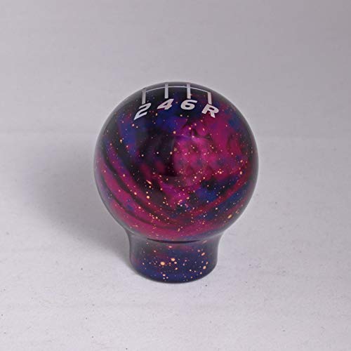 Cosmic Space Shift Knob Compatible with Subaru 6 Speed WRX: 2015-25 / STI: 2004-21, Cosmic Purple - color: Cosmic Purple