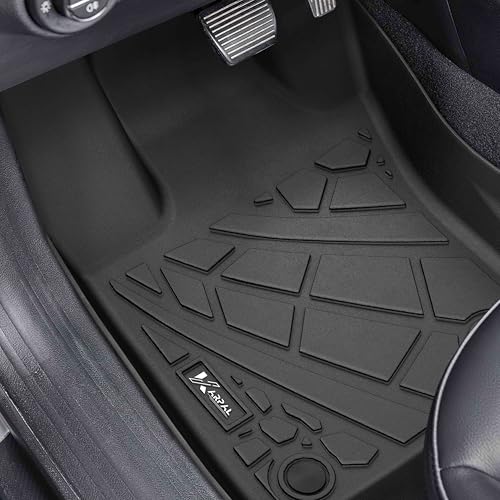 KARPAL Floor Mats & Cargo Liner for 2017-2025 2026 Jeep Compass, All Weather TPE Custom Fit Floor Liners Car Mats Accessories, Front & 2nd Row & Cargo Mat - style: 2017-2026 | For Jeep Compass | 1st & 2nd Row & Cargo