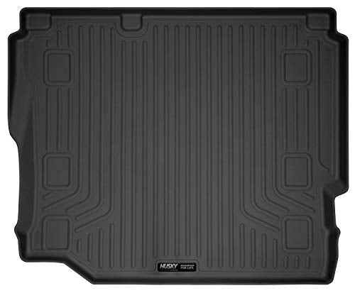 Husky Liners Weatherbeater Cargo Liner | Fits 2018-2026 Jeep Wrangler JK/JL 4-Door w/Cloth Seats & Without Subwoofer | Cargo, 1-pc. Black - 20721