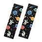 2 Pcs Seat Belt Cover for Kids, Space Car Seat Strap Pads for Children, Solar System Soft Car Seat Belt Cushion Pads for Boys and Girls Babies Adults - color: Universe