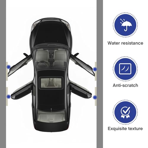 Garage Wall Protector Roll, 10ft x 3.15in Long Trimmable Self-Adhesive Rubber Strip, Customizable Car Door Bumper Guard for Concrete Walls Warehouse Doors, Anti-Scratch Waterproof (Beige)