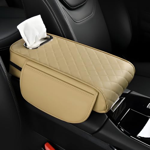 Car Armrest Pad, Universal Armrest Cushion Pad, Leather Armrest Box Pad