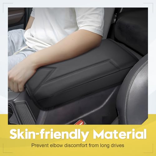 FIILINES Center Console Cover Fit for 2023-2026 Honda CRV, Armrest Cover Pad Cushion Protector for CRV Accessories Armrest Cover Anti-Scratch Center Console Pad Armrest Box Cover - size: For Honda CRV 2023-2026