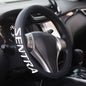 XITER Leather Steering Wheel Cover for Sentra 2013-2019,with Sentra Logo - color: Sentra 2013-2019,With "Sentra" LOGO