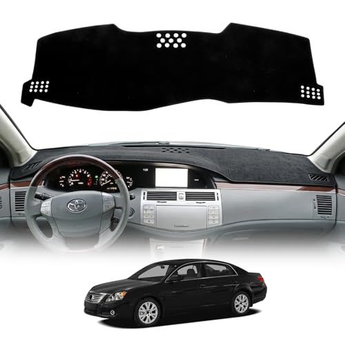 Dash Cover Mat Compatible with Toyota Avalon 20052006 2007 2008 2009 2010 Car Interior Dashboard Cover Mat Nonslip Dashmat Sunshade Glare UV Rays Protector Accessories Custom Fit - size: Compatible with Avalon 2005-2010
