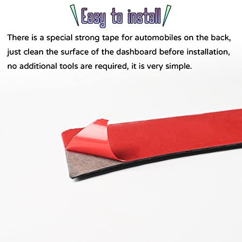 Custom Interior Accessories 5PCS for Chevrolet Camaro 2016 2017 2018 2019 2020 2021 2022 Red Carbon Fiber Center Console Cover Instrument Panel Trim Dashboard Protection Decoration - size: Dashboard trim cover