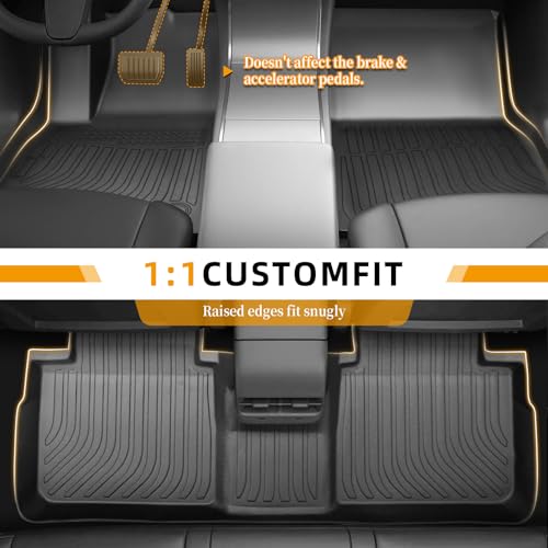 Floor Mats for Subaru Crosstrek 2018-2021-2023, for Subaru Impreza(NOT Hybrid) 2017-2023, Front Rear Mats & Cargo Mat, TPE Anti-Slip Waterproof Summer Winter Floor Liners Car Accessories - style: 11)2017-2023|Crosstrek&Impreza|Floor&Cargo Mats