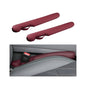2PCS Car Seat Gap Filler, Soft Foam Automotive Organizer to Fill The Gap Between Seats Console Stop Things from Dropping, Vehicle Seat Side Gap Stopper, Universal for Truck SUV (Wine Red) - color: Wine Red