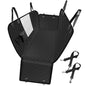 Dog Car Seat Cover, Waterproof Nonslip Pet Seat Cover for Back Seat with Storage Pockets Mesh Visual Window, Scratch Proof Pet Dog Seat Cover Hammock for Cars Trucks and SUVs, XL-Black