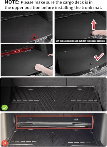 LASFIT Cargo Liner for Honda CR-V 2026 2025 2024 2023 (Gasoline & Hybrid & e:FCEV) All Weather TPE Car Trunk Mat (Upper Position), Cargo Only Black - style: 2）For Honda CR-V | 2023-2026 | Cargo Liner (Upper Position)
