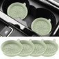 ME.FAN Car Cup Coasters [4 Pack] Silicone Cars Coasters - Universal Non-Slip Recessed Interior Accessories - Cup Holder Inserts Desert Sage - color: 4pack-desert Sage