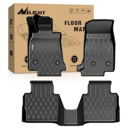 Nilight TPE Floor Mats for Cadillac CT5 2019 2020 2021 2022 2023 2024 All Weather Custom Fit Heavy Duty Floor Liners - color: 2019-2024 Cadillac CT5