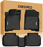OEDRO Floor Mats Fit for 2022-2026 Honda Civic Sedan & Hatchback Si/Sport/Touring/EX/EX-L/LX, Custom Fit 2023-2026 Acura Integra, All Weather TPE Car Liners for Civic Gas & Hybrid, 1st and 2nd Row - style: 2022-2026 Front & Rear Mats