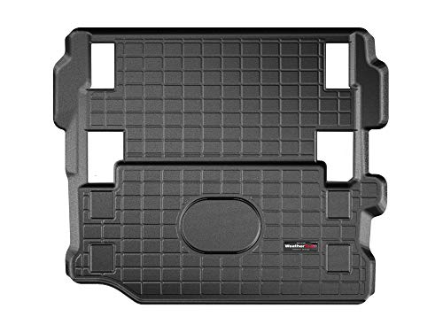 WeatherTech Cargo Trunk Liner for Jeep Wrangler 2-Door, Wrangler 2-Door - Behind 1st Row (401198), Black - color: Black