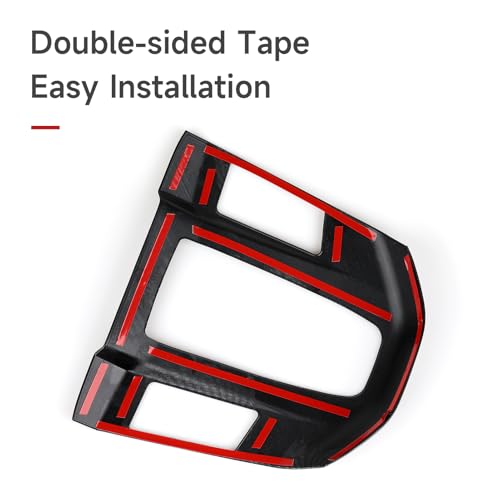 Hybrid 2PCS Gear Shift Panel Decals for Honda CRV 2017 2018 2019 2020 2021 2022 Accessories CR-V ABS Carbon Fiber Interior Stickers - color: 2pcs Hybrid Gear Shift Panel