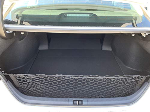 Trunk Envelope Style Mesh Cargo Net for Toyota Camry 2018-2025, 2026- Car Accessories - Premium Trunk Organizer and Storage - Cargo Net for Sedan - Vehicle Carrier Organizer for Toyota Camry