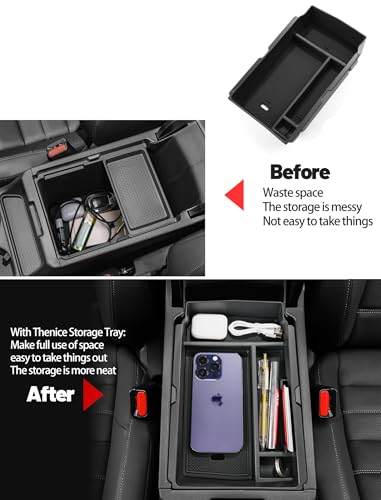Center Console Organizer Armrest Box Tray Glovebox Hidden Storage Compartment Compatible with Honda CR-V 2023 2024 2025 2026 Accessories -3PCS