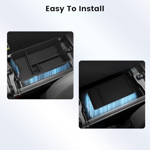 2026 RAV4 Console Organizer Compatible with [2PACK] 2026+ Toyota RAV4 Center Console Organizer, for 2026 Toyota RAV4 Upper Console Tray and Lower Console Insert Tray