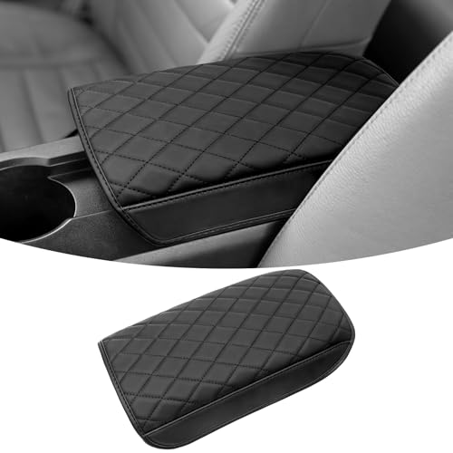 ZZEQYG Center Console Armrest Cover for Ford Mustang 2005-2009 Accessories Leather Car Armrest Cover Cushion Console Armrest Protective Cover - color: For Mustang 2005-2009